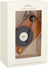 Hallmark Signature Record Turntable Christmas...