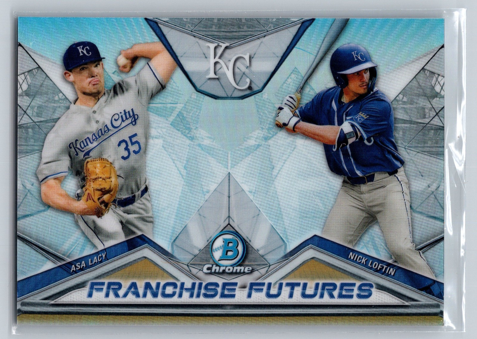 2020 Bowman Draft Chrome #FF-AN Asa Lacy Nick Loftin Refractor RC 041/250