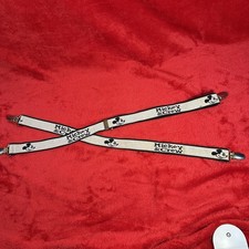 Vintage Mickey  Crew Youth Suspenders, Black  White