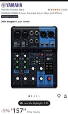 Mackie 802 Vlz3 8 Channel Compact Audio Mixer for sale online | eBay
