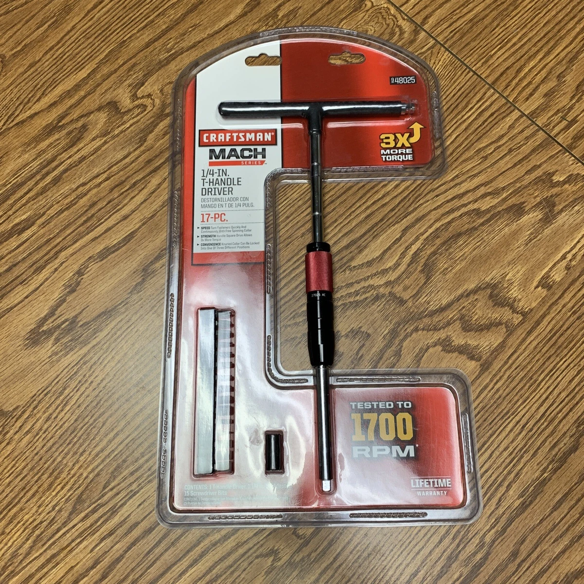 Craftsman t on sale handle driver