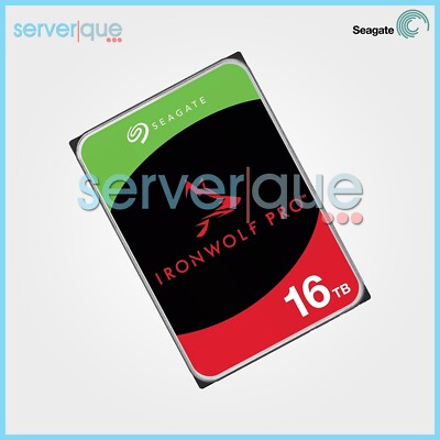 Seagate IronWolf Pro 16TB 7.2K SATA 6Gb 256MB 3.5