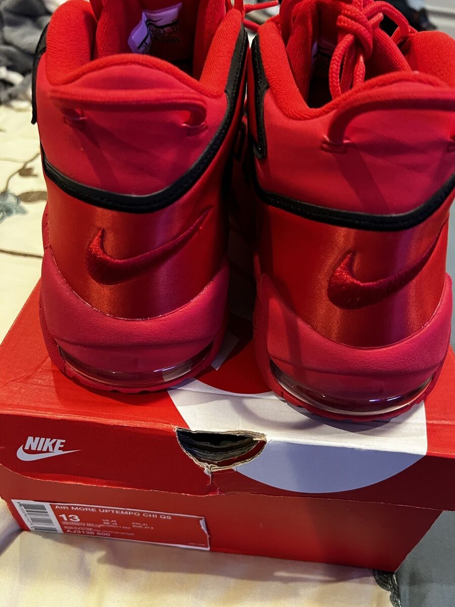 NIKE AIR MORE UPTEMPO CHI CHICAGO QS UNIVERSITY RED AJ3138 NIKE AIR MORE UPTEMPO CHI CHICAGO QS UNIVERSITY RED AJ3138