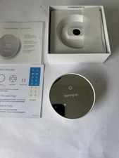 Google Nest Smart Thermostat, Snow - GA01334-US
