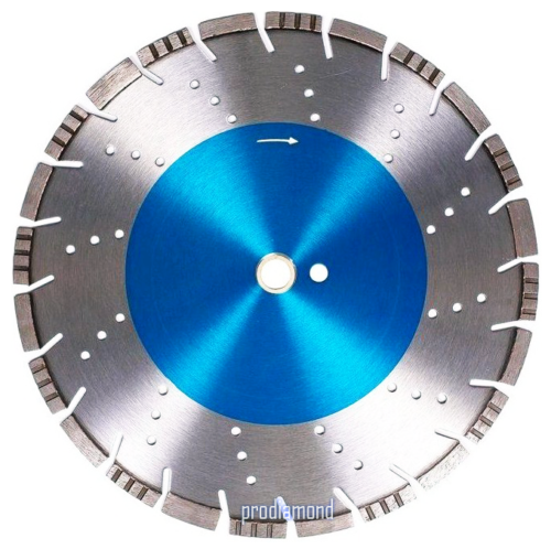 Hoja de sierra de diamante de hormigón duro de cuartos de piedra caliza 2PK-18" TODO CORTE PRO - MEJOR - Imagen 2 de 2
