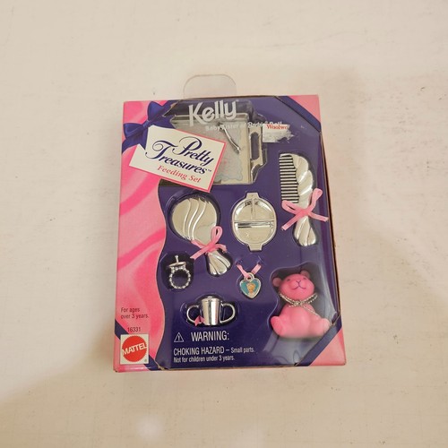Vintage 1996 Mattel Kelly Pretty Treasures Feeding Set 16331 - Picture 5 of 5