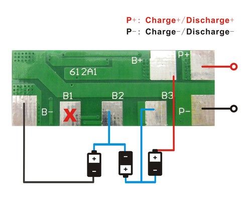 Placa de gestión de circuitos de protección de batería de iones de litio o Li-Po 3S 10,8 V 11,1 V PCM BMS - Imagen 30 de 42