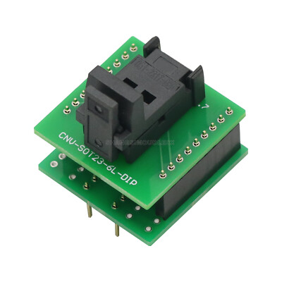 1PCS SOT23-6L SOT23 To DIP6 IC Programmer Adapter Chip Test Socket Diy Kits