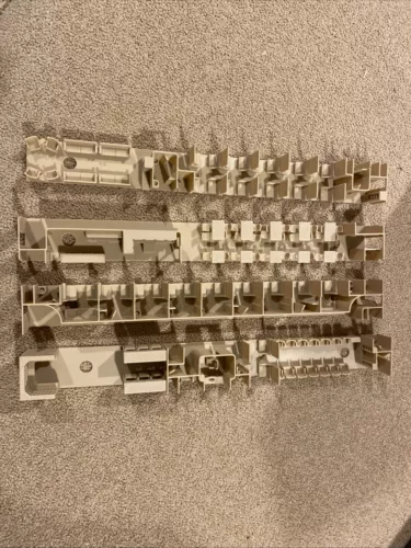 HO Pullman Palace Car Set Of 4  (car Not Included)