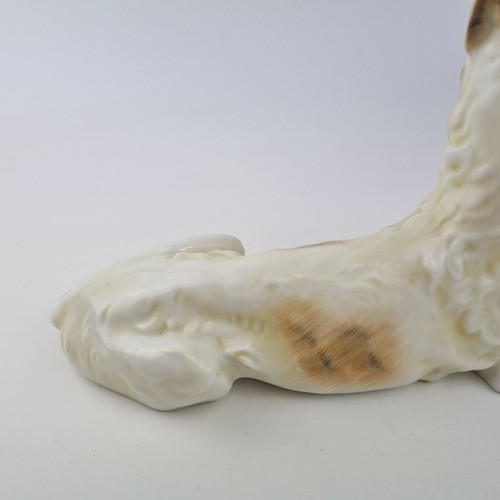 Herend Porcelain Hand Painted Figure Of A Borzoi Dog 30cm Long - 第 9/12 張圖片