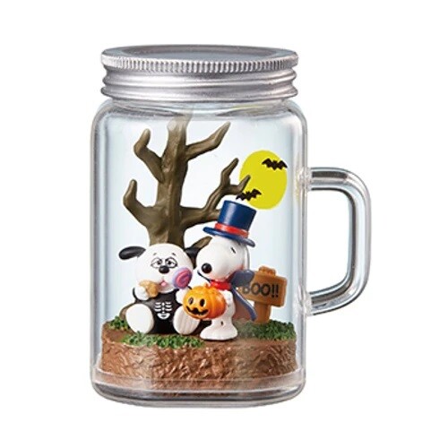 RE-MENT Peanuts SNOOPY's Terrarium LIFE In The USA Mini Diorama Figure Woodstock - Picture 42 of 60