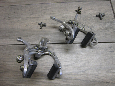 Paire D’étriers De Frein Alu Chromé CLB – Vintage Années 80 Pour Vélo De Course