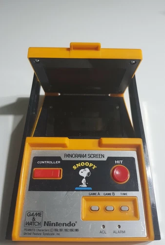 Vintage Snoopy Panorama Screen Game And Watch Game & Watch Nintendo 1983 Retro