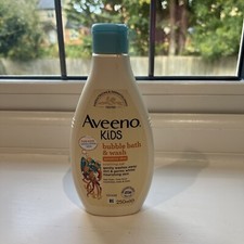 Aveeno Baby KIDS Bubble Bath & Wash for Sensitive Skin, soothing oat - 250ml