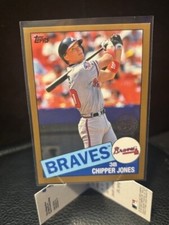 2020 Topps Series 1 1985 35th Anniversary Gold CHIPPER JONES Braves #7/50
