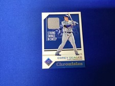 2018 Panini Chronicles #36 Corey Seager     #/25 Patch