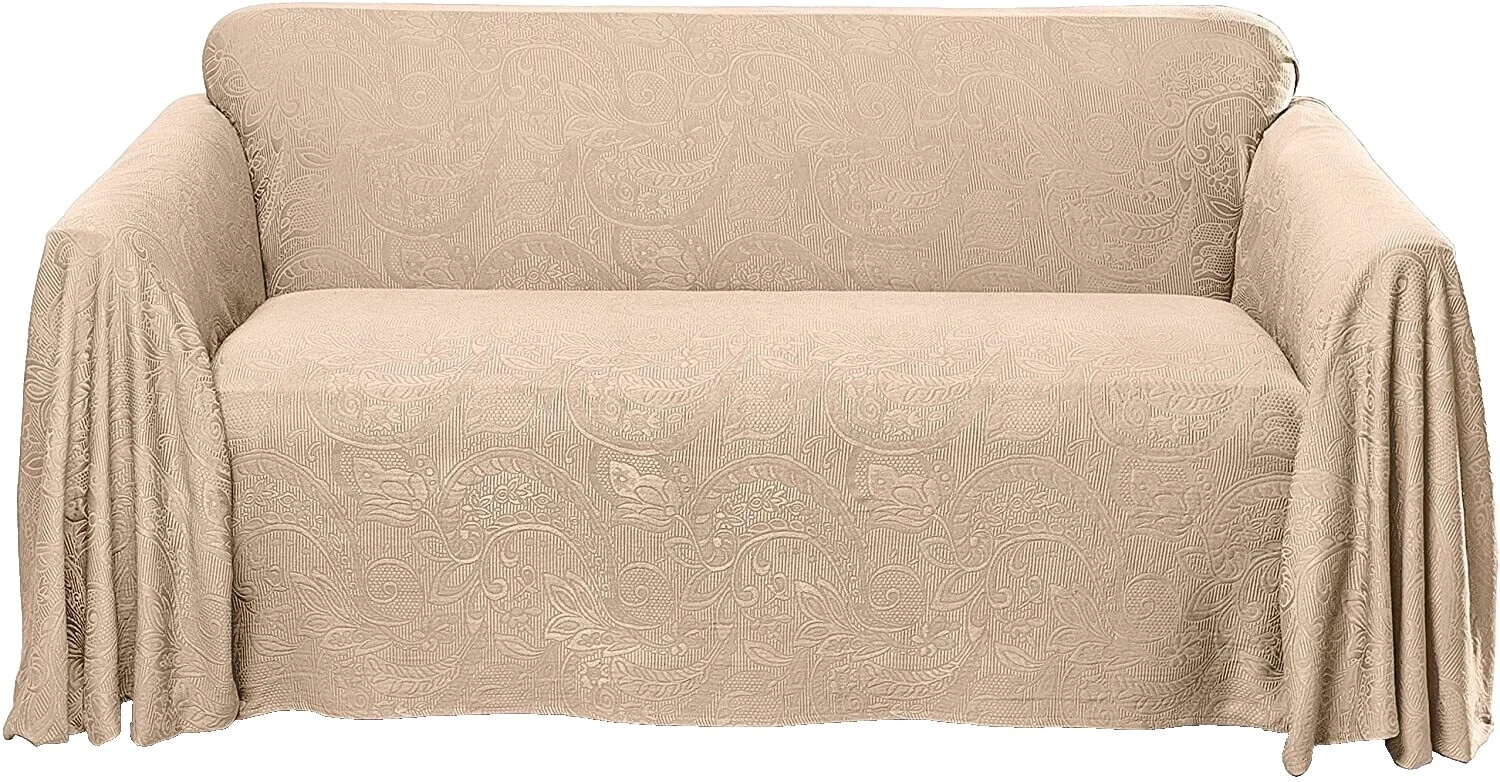 Mezcla de Algodón Flores Fundas para Muebles