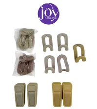 13 JOY MANGANO Huggable Hangers ACCESSORIES 4 Clips 9 Cascading Hooks Multicolor