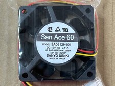SANYO 9A0612H401 6025 12V mute 0.11A inverter fan 60  60  25MM