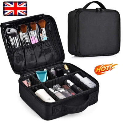 Extra Large Make Up Vanity Case Storage Box Organizer Cosmetic Travel Beauty Bag