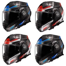 LS2 FF901 Advant X Spectrum Flip Front Motorcycle Helmet Modular Touring Lid
