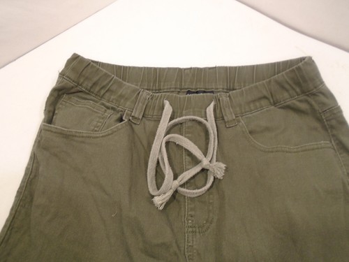 Victorious Mens Jogger Pants size M Green elastic Drawstring Waist ankles - Picture 5 of 6