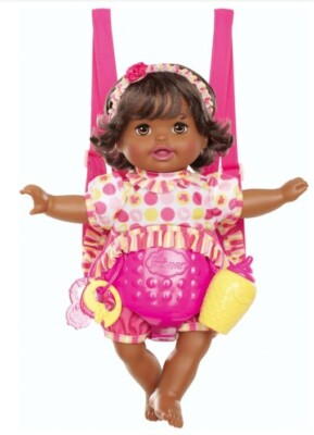 2013 Fisher Price Little Mommy Laugh & Love African American Talking Doll NEW!!