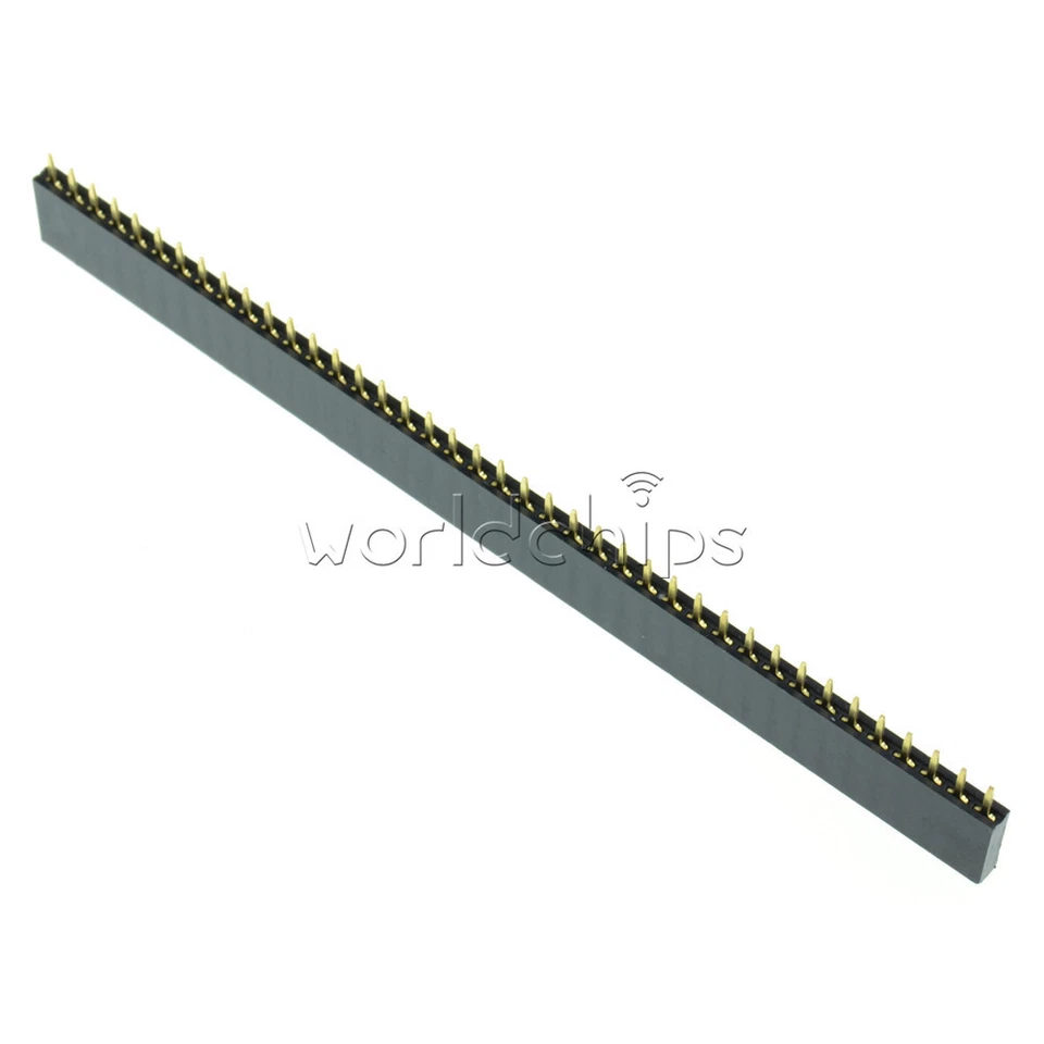 10Pcs 40pin 2.54mm Single Row Straight Female Pin Header Strip PBC Arduino TOP - Image 4 of 4