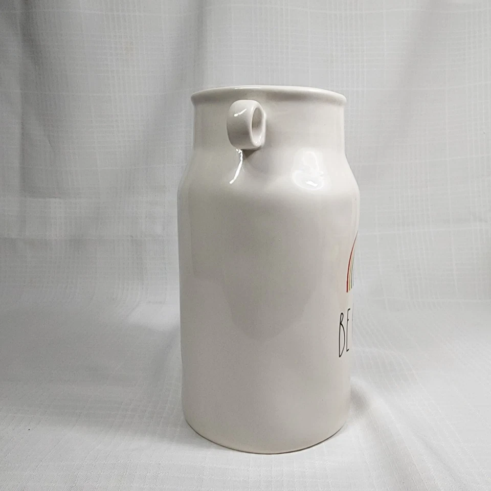 Jarrón grande Rae Dunn arco iris BE KIND soporte para utensilios nuevo Foto 2 de 4