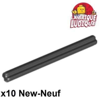 Lego Technic 10x Achse Achse Stange 6 6L schwarz/black 3706 NEU