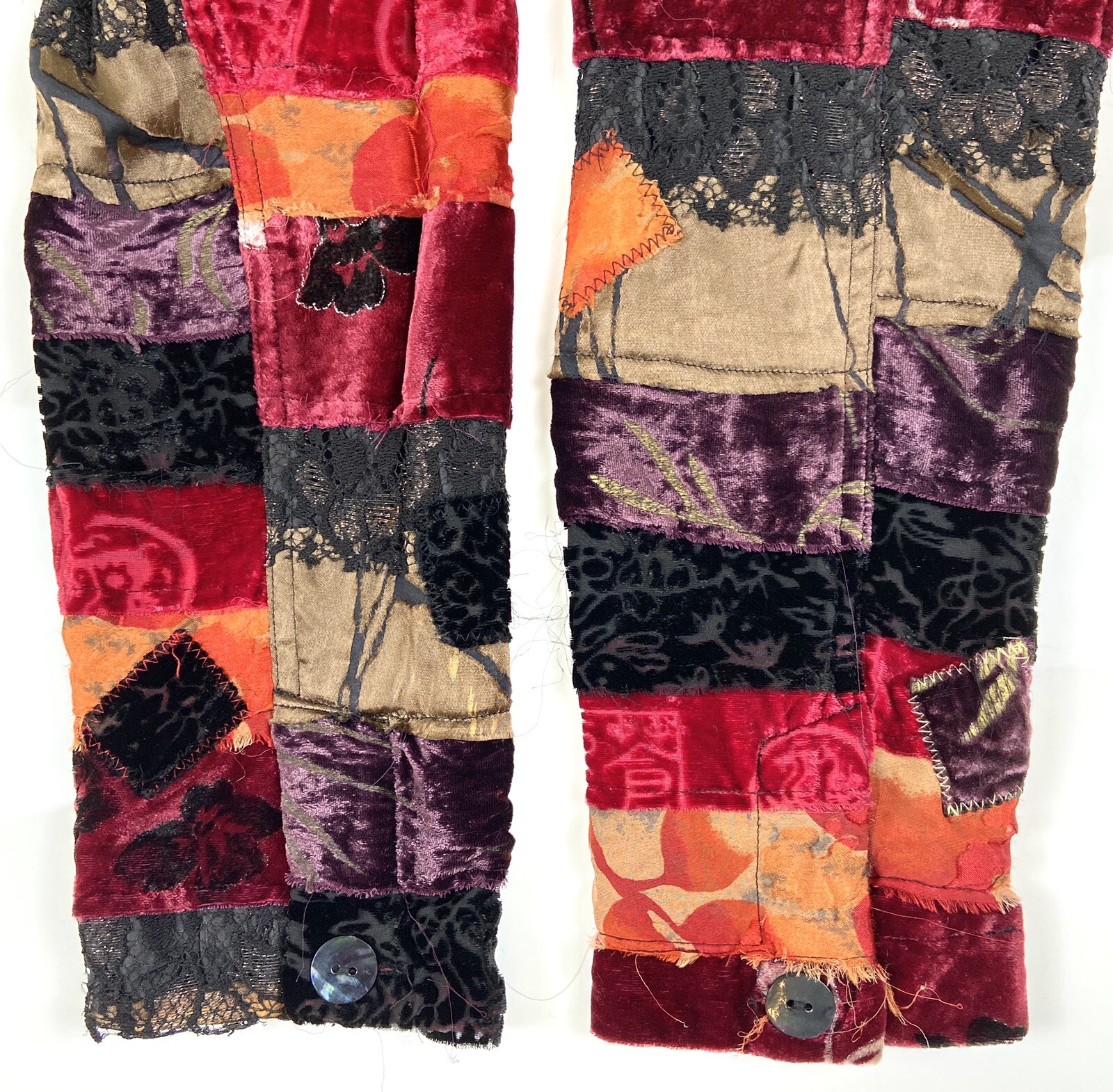 Chicos Jacket Size 0  (S/4) Patchwork Boho Blazer… - image 10