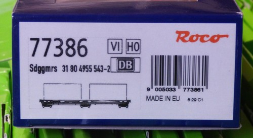 Roco 77386 DB-AG T3000e Container Twin, EKOL containers load - Picture 3 of 4