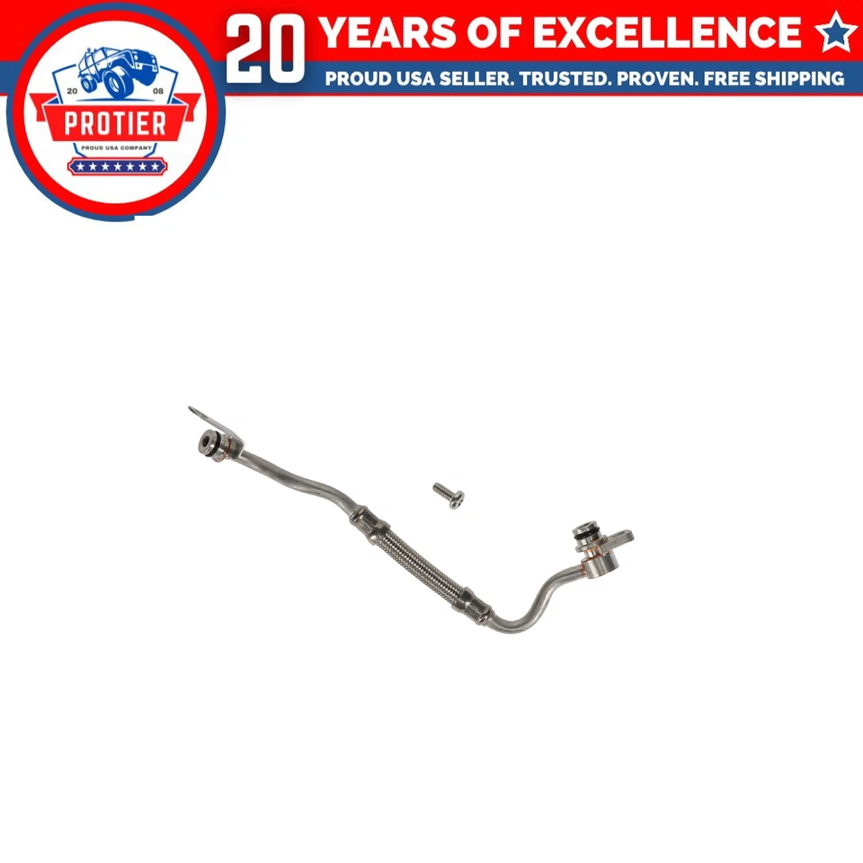 Línea de suministro de aceite para turbocompresor delantero para BMW Serie 1 M 135i 335i 335i xDrive Foto 3 de 3