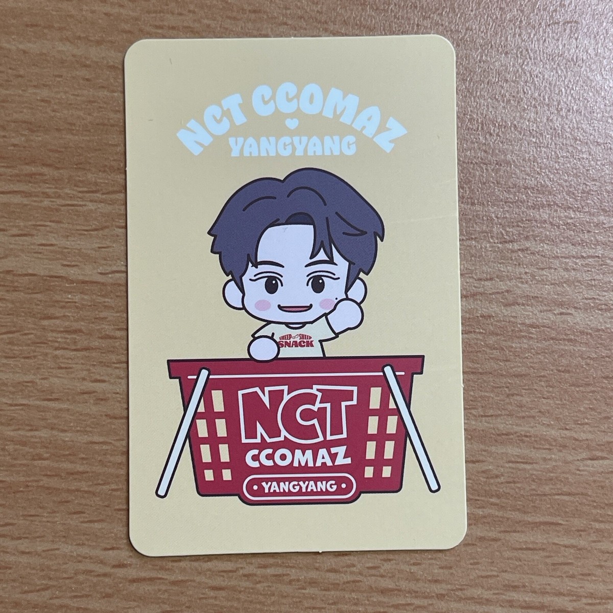 NCT CCOMAZ GROCERY STORE OFFICIAL PHOTOCARD RANDOM TRADING CARD