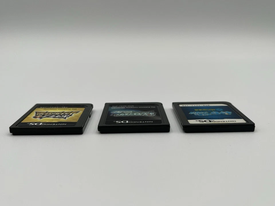 Lote de juegos Pokémon Conquest, Diamond, & Blue Mystery Dungeon auténticos Nintendo DS Foto 3 de 4