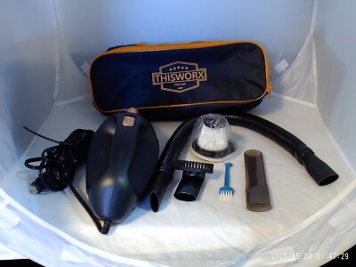 ''Pre-Owned'' Thisworx 12V Car Vacuum w/Carrying Case & Accessories (Works)
