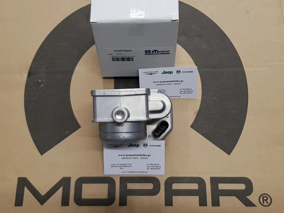 Diesel Throttle Body Jeep Liberty Cherokee 05-07 2.8 CRD New Mopar 5142799AA - Image 2 of 4