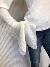 Mouchoir Pochette de costume Soie Mini Foulard Carré Bracelet idée Cadeau FO480