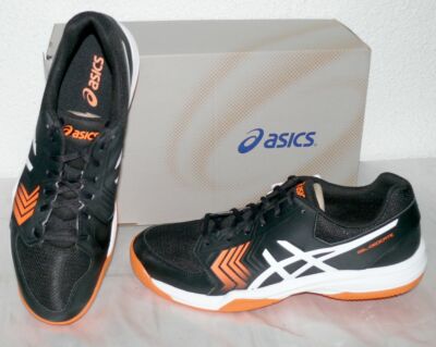 ASICS E709Y-9001 GEL DEDICATE 5 CLAY LOW Boots Tennis Sport Lauf Schuhe 48 Black