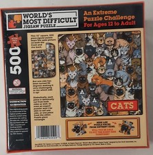 Worlds Most Difficult Jigsaw Puzzle Double Si...