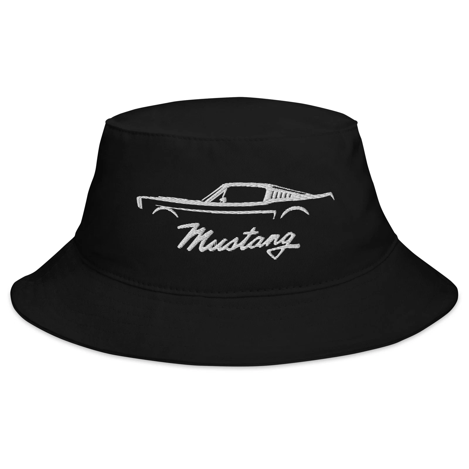 Embroidered Bucket Hat - Classic Mustang