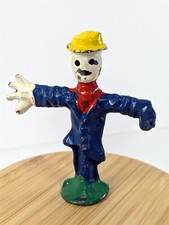 MANOIL 41/15 Scarecrow with Straw Hat Prewar Vintage Lead Toy Figure 2.5"