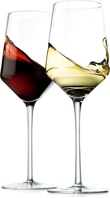 Nutrichef NGLWINR2 Stem Wine Glass Set Of 2