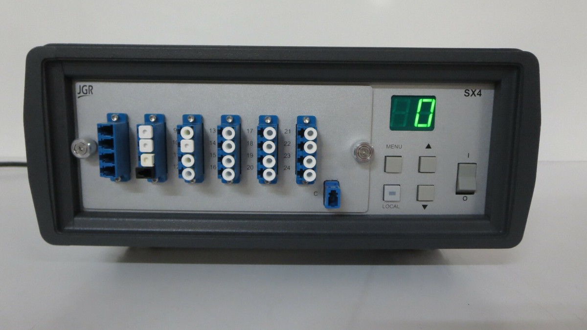 JGR OPTICS SX4-1A-024-09LP00B SX4 SINGLE MODE OPTICAL SWITCH