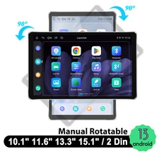 JOYING 2 DIN Car Multimedia Player with Rotatable Display Bluetooth 5.0 WiFi GPS