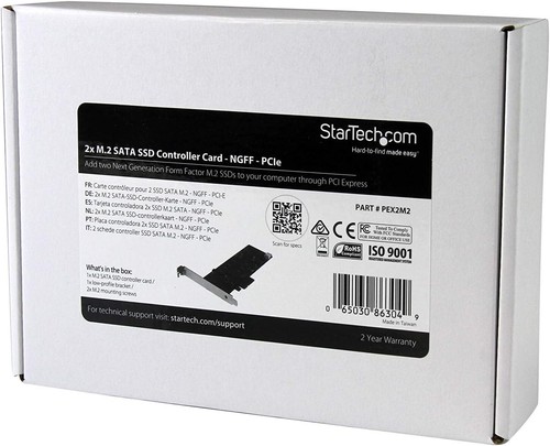 M.2 SATA SSD Adapter for PCIe with Low-Profile Bracket - Upgrade Made Easy - Picture 7 of 8