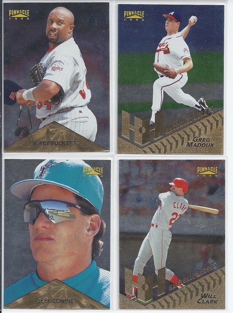 1996 Pinnacle Foil Baseball 8 Card Lot EBay