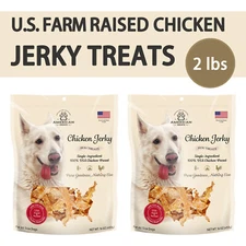 USA Farm Raised Chicken Jerky Treats For Dog All Natural  2 lbs
