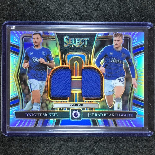 2024-25 Select EPL DWIGHT MCNEIL BRANTHWAITE Dual Swatches Jersey Relic #E