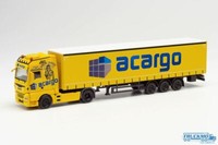 Herpa Acargo / Sons Of Anarchy Man Tgx Xxl Gardinenplanen Sattelzug 313094